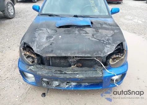 2002 Subaru Impreza Wrx z USA, uszkodzony, nr VIN JF1GD29602G517871